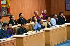 Sikyong-Lobsang-Sangay-with-Six-ministers-of-Kashag-at-the-Parliament-meeting.jpg