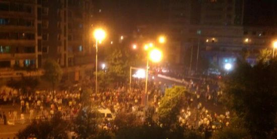 重庆万盛再起风云 全区罢市 万人散步