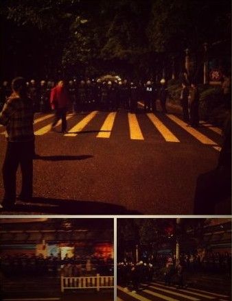 重庆万盛再起风云 全区罢市 万人散步