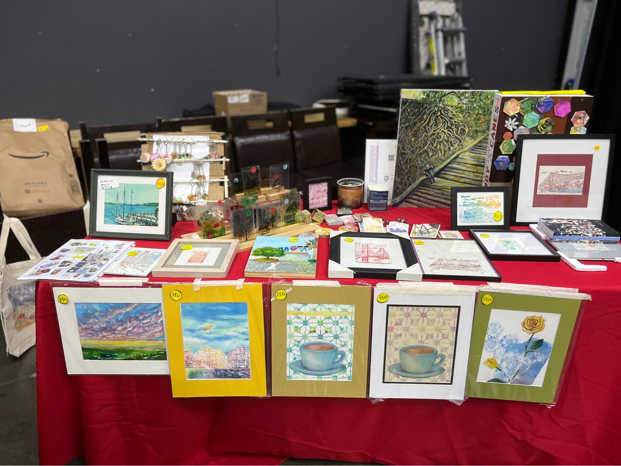 新聞自由無價:灣區港人義賣籌款 支持香港記者協會/北春記者關永傑