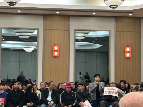 中国民主党加拿大委员会参与保障社区安全活动