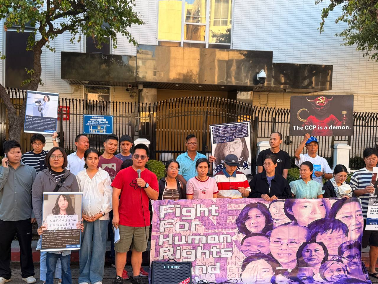 海外民主人士呼吁释放黄雪琴、张展等被关押女性维权者