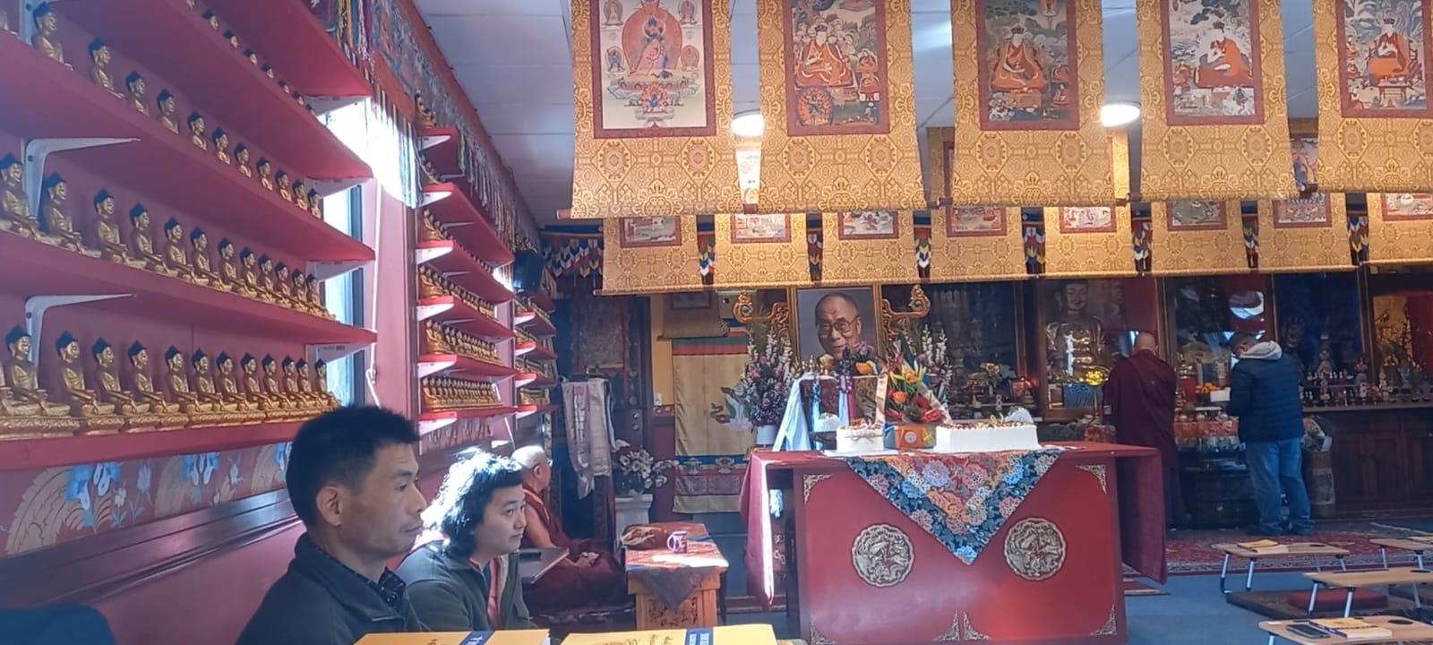 尊者达赖喇嘛91寿贺在纽西兰/纽西兰汉藏友协丁强