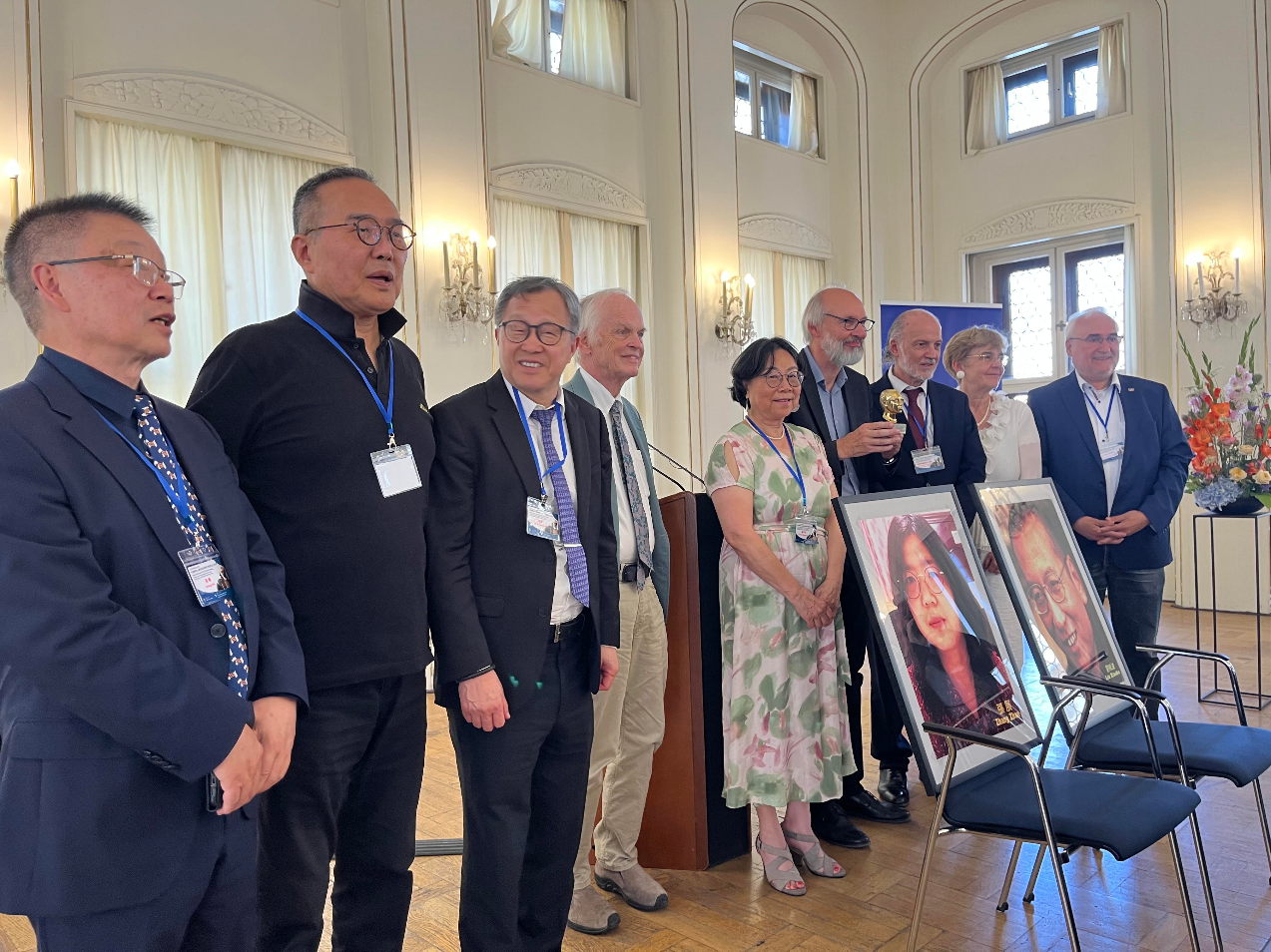 首届刘晓波人权奖在德国莱比锡颁发
