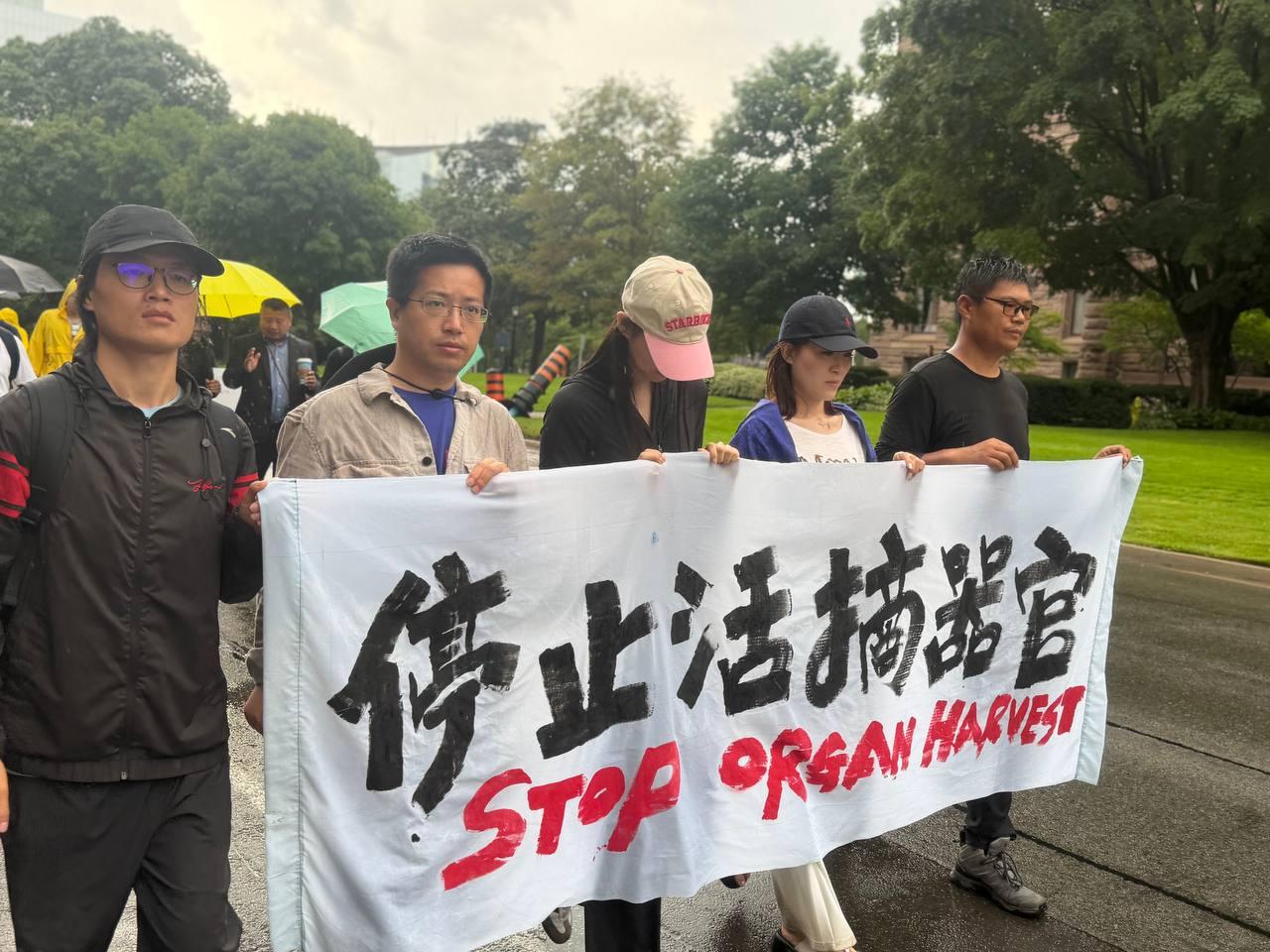 风雨中的觉醒:参加7·20反迫害集会游行有感/李炳严